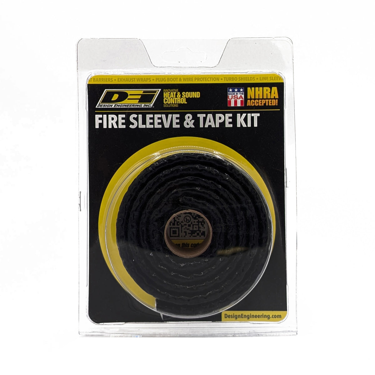 DEI Fire Sleeve and Tape Kit 5/8in I.D. x 3ft - 10472 by DEI - front view