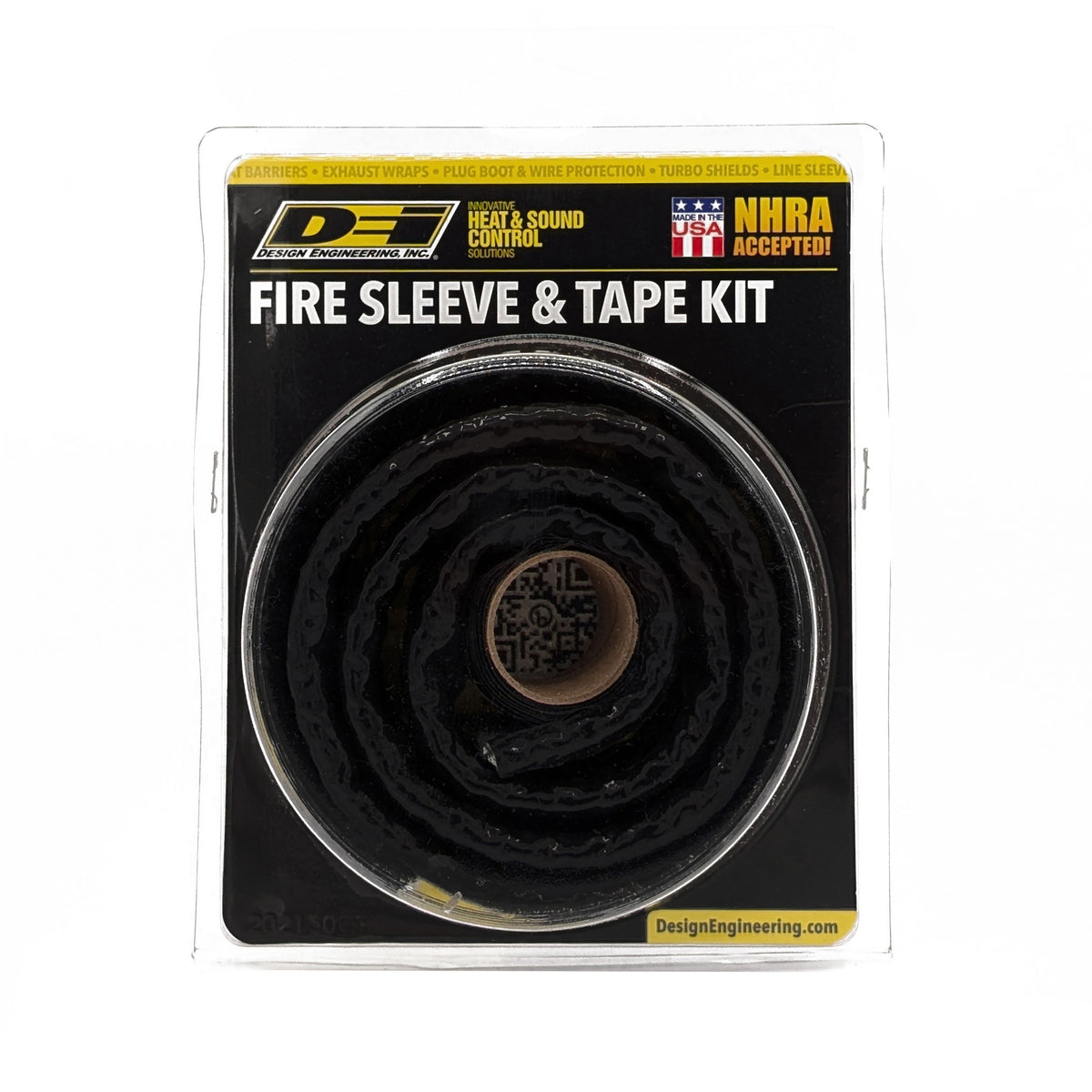 DEI Fire Sleeve and Tape Kit 3/4in I.D. x 3ft - 10473 by DEI - front view