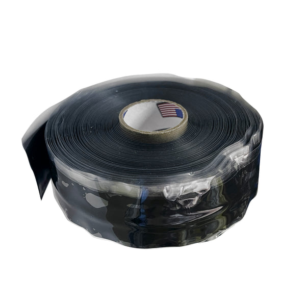 DEI Fire Tape 1in x 36ft Roll - Self Vulcanizing Tape - Black - 10476 by DEI - front view