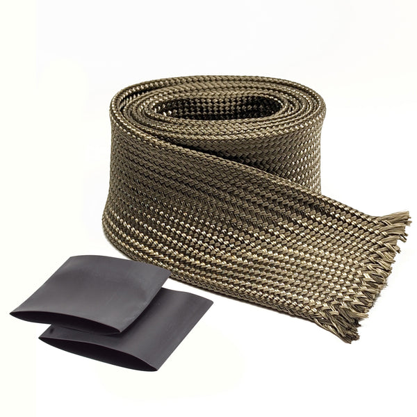 DEI Protect-A-Sleeve 2in ID x 3ft - Titanium - 10482 by DEI - front view