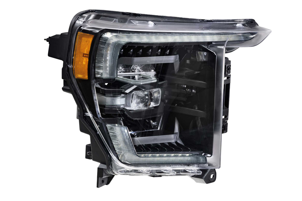 Morimoto - XB Headlights: Ford F150 (2021+) (Amber DRL) - LF498-A