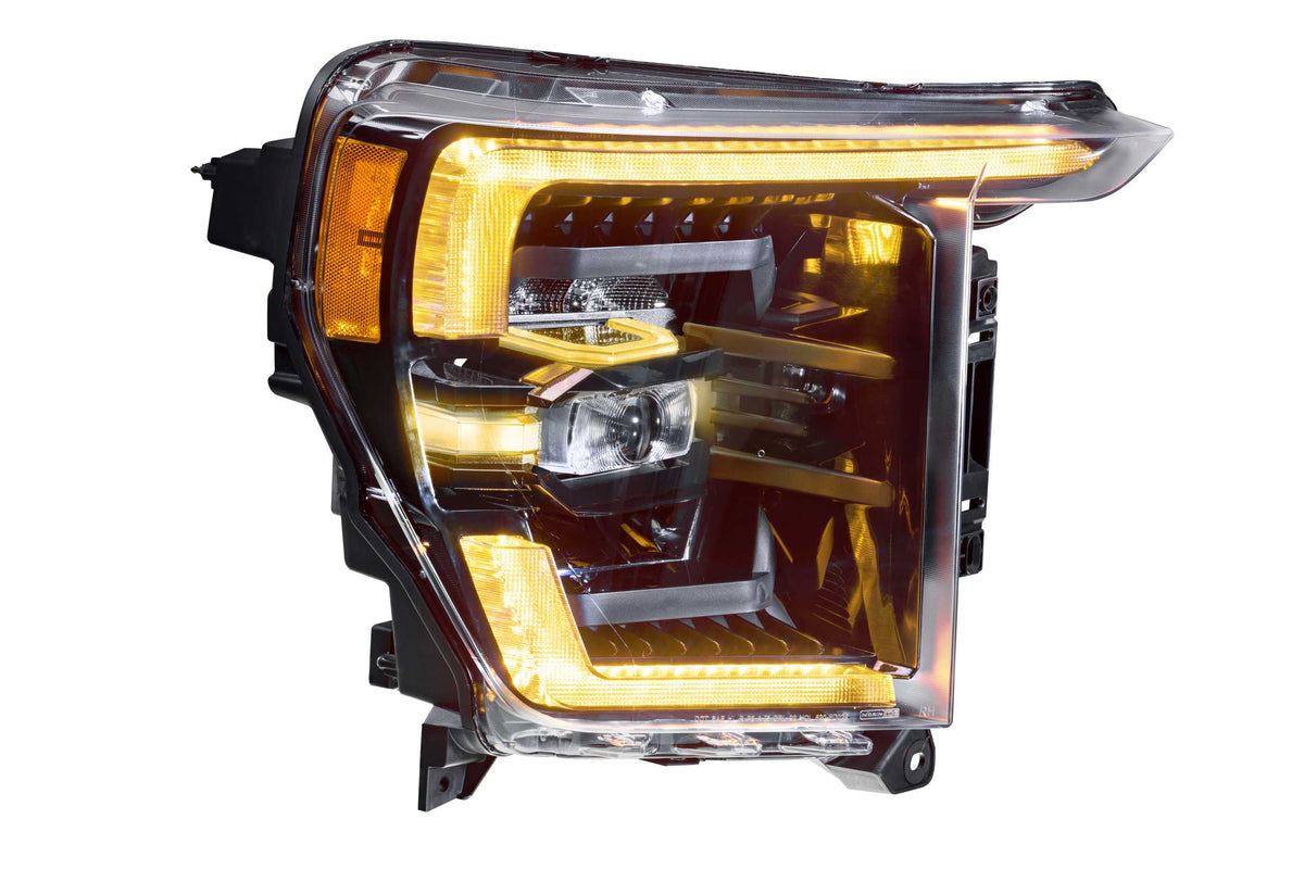 Morimoto - XB Headlights: Ford F150 (2021+) (Amber DRL) - LF498-A