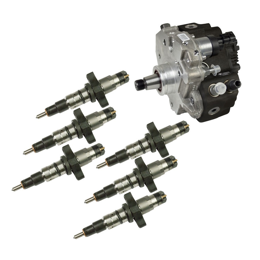BD Diesel 03-04 Dodge 5.9L Cummins Stage 1 Performance CR Pump & Injectors Package - 1051500