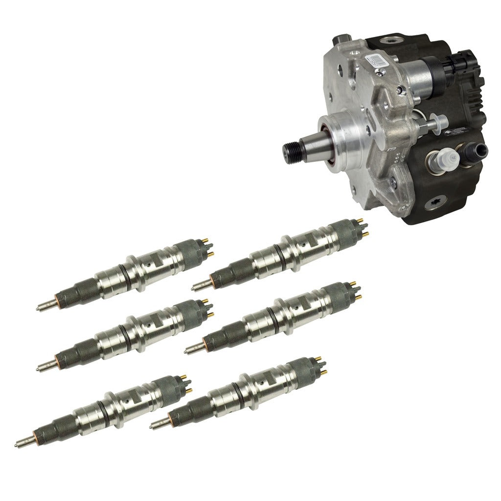 BD Diesel 2007.5-2018 Dodge 6.7L Cummins Stage 2 Performance CR Pump & Injectors Package - 1051511