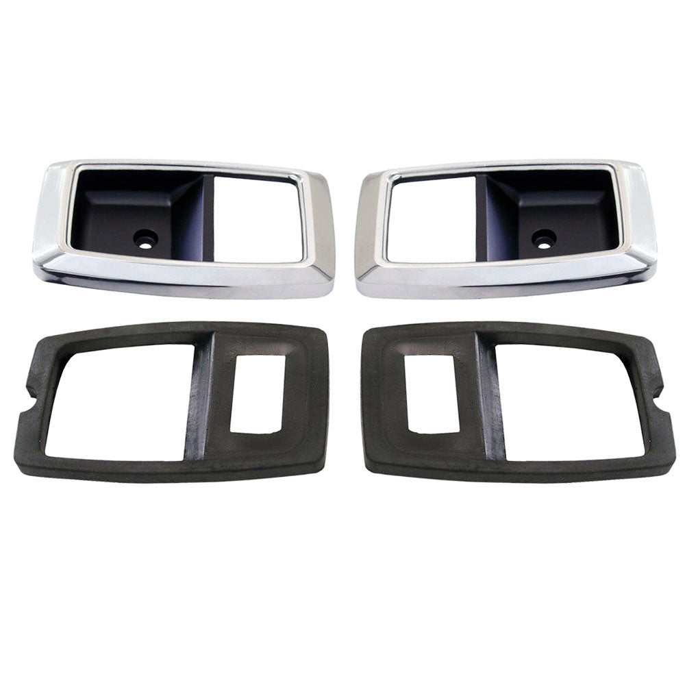 UPR - Deluxe Door Handle Bezels - Chrome (fits 79-93 Mustang) UPR - 1052-03 for 1979-1993 Ford Mustang