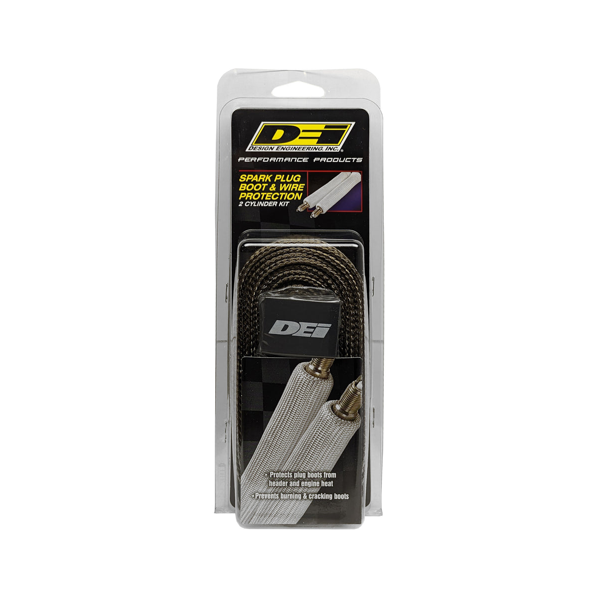 DEI Protect-A-Wire 4 Cylinder Kit - Titanium - 10579 by DEI - front view