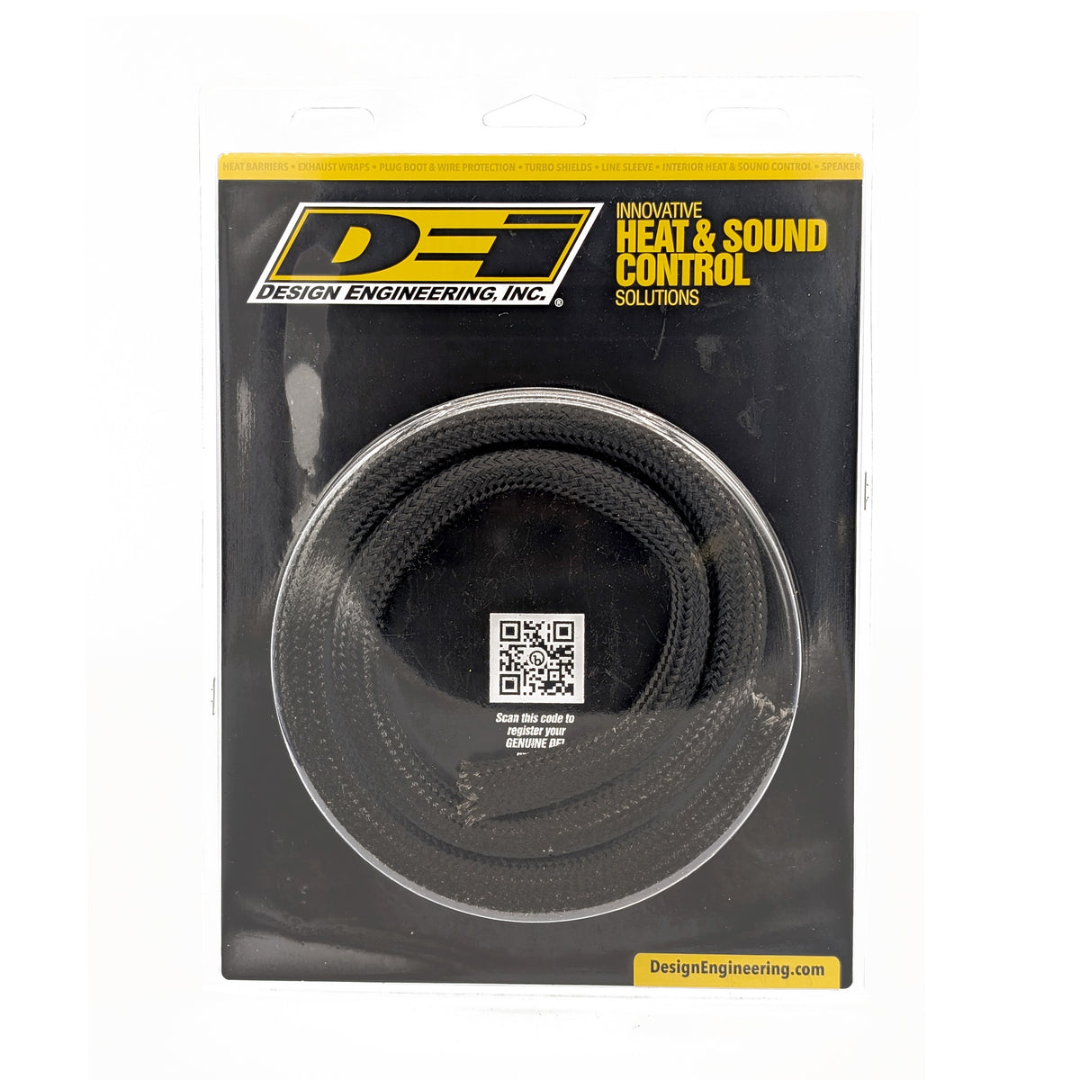 DEI Protect-A-Sleeve 1/2in ID x 3ft Universal - Titanium - 10590 by DEI - front view