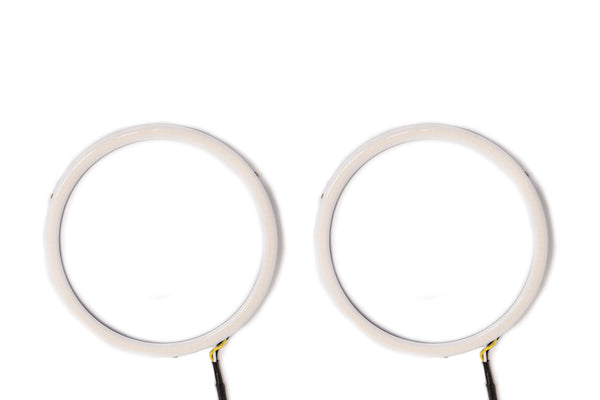 Diode Dynamics Halo Lights LED 185mm Switchback (Pair) - DD2241 for 2018-2024 Jeep Wrangler - front view