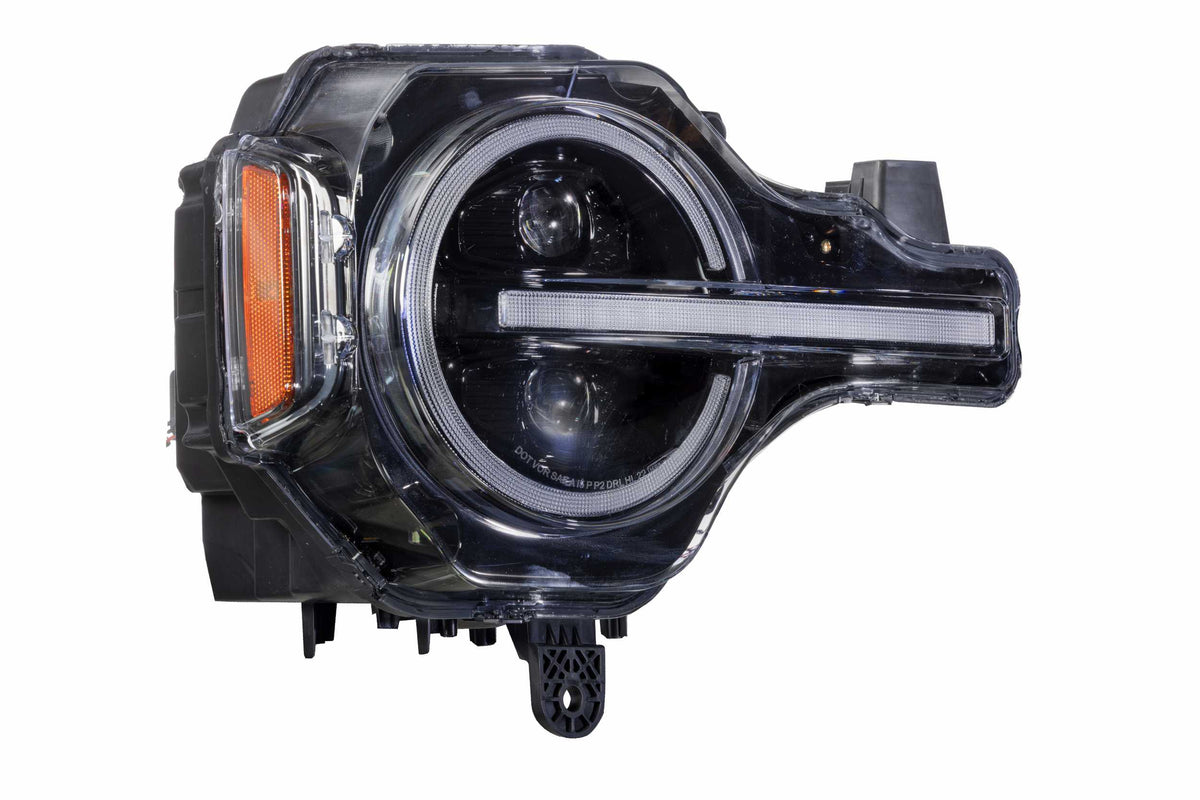 Morimoto - XRGB LED Headlights: Ford Bronco (21+) (Pair / RGB DRL) - LF496