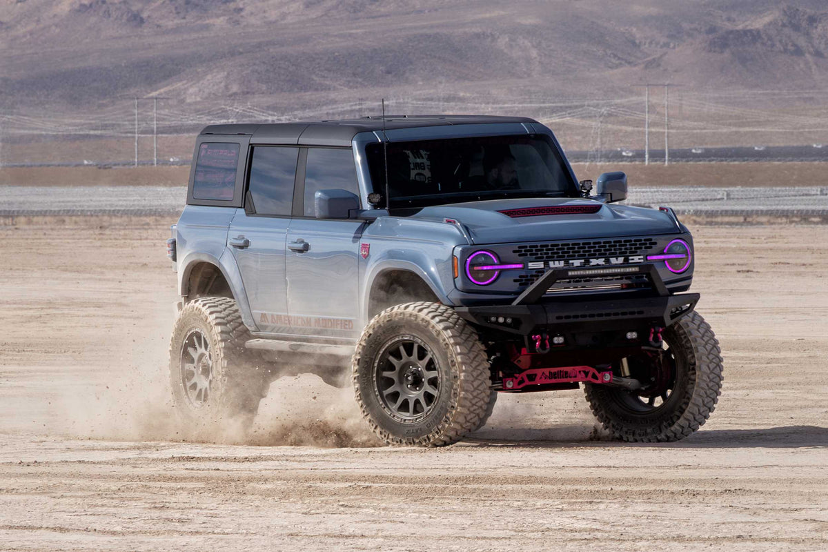 Morimoto - XRGB LED Headlights: Ford Bronco (21+) (Pair / RGB DRL) - LF496