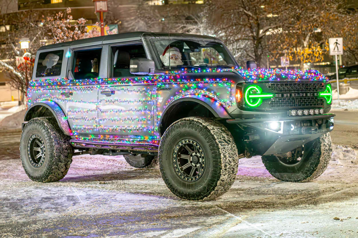 Morimoto - XRGB LED Headlights: Ford Bronco (21+) (Pair / RGB DRL) - LF496