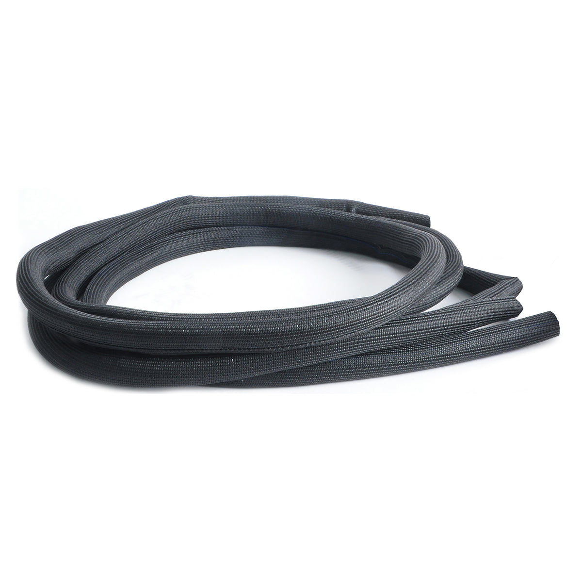 DEI Split Wire Sleeve Easy Loom 16mm-5/8in x 12 Black - 10654 by DEI - front view