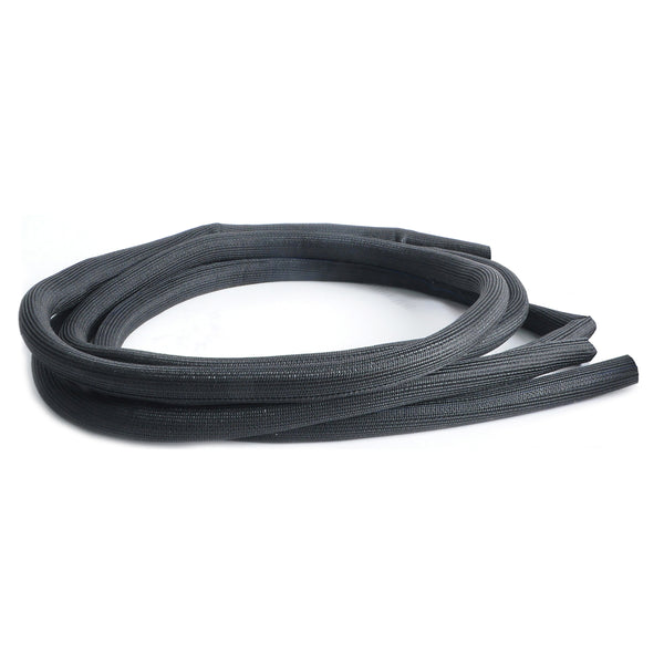 DEI Split Wire Sleeve Easy Loom 38mm-1 1/2in x 6 Black - 10657 by DEI - front view