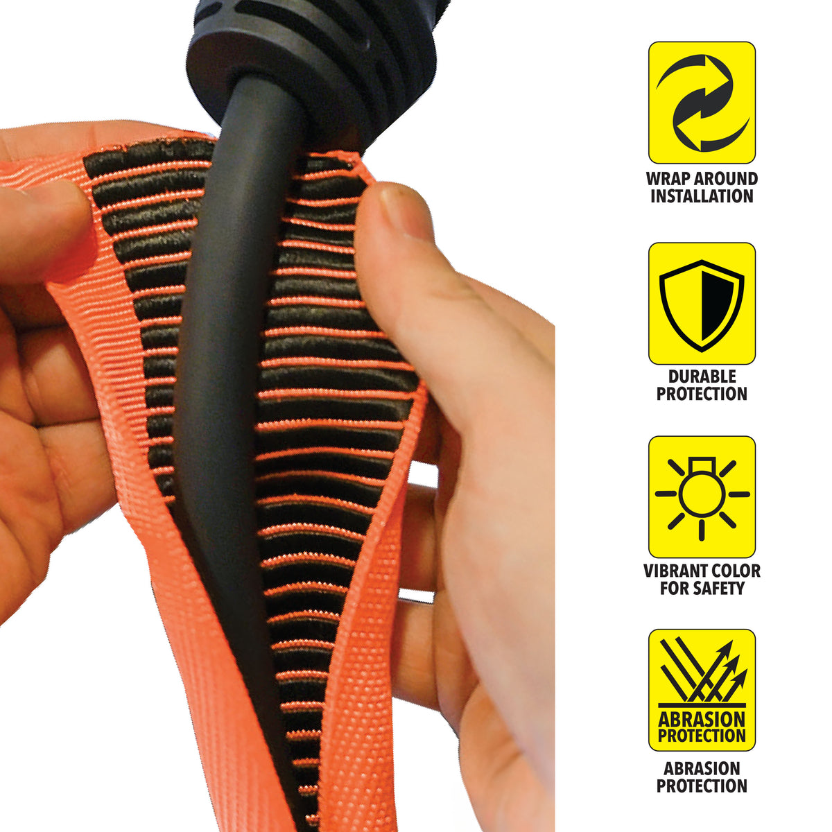 DEI EV Charger Cord Protector - 10680 by DEI - front view