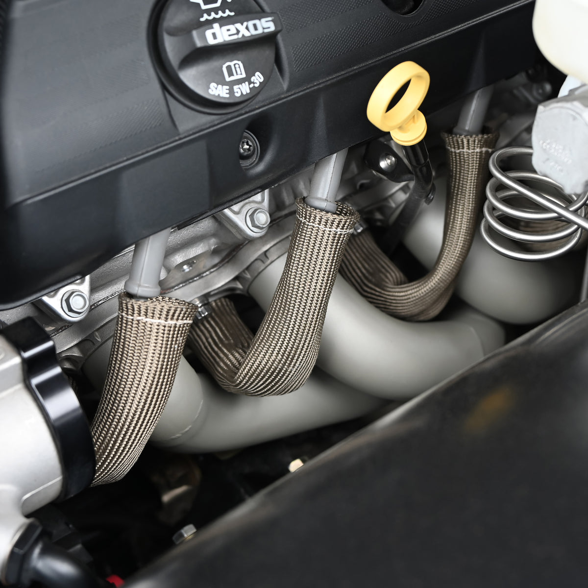 DEI Protect-A-Boot and Wire Kit 8 Cylinder - Titanium - 10705 by DEI - front view