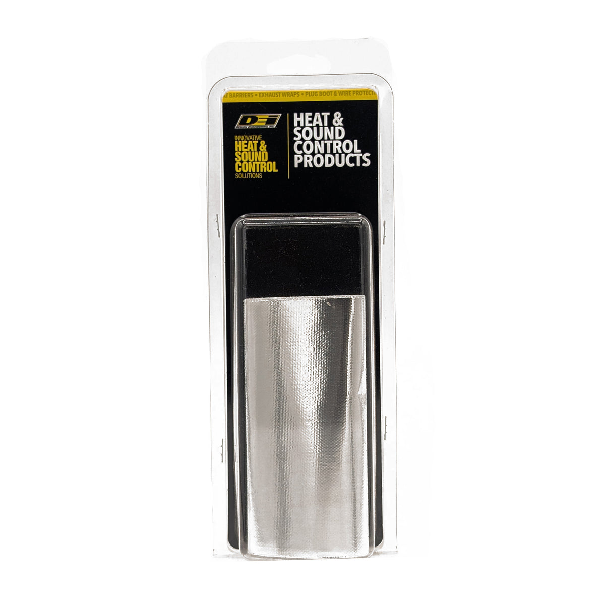 DEI Oil Filter Heat Shield 3.5in x 4.5in x 4in - 3 Pack - 10740 by DEI - front view