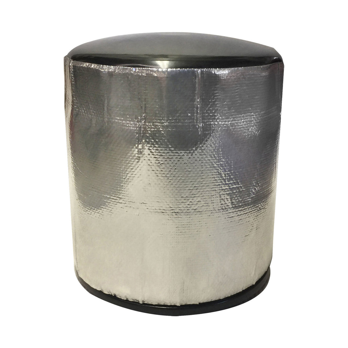 DEI Oil Filter Heat Shield 3.5in x 4.5in x 4in - 3 Pack - 10740 by DEI - front view