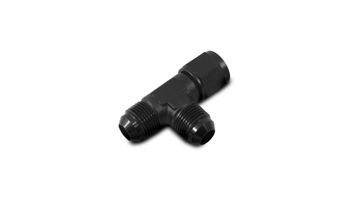 Vibrant -10AN Tee Fitting with Female -10AN Swivel - 10744