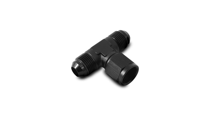 Vibrant -3AN Tee Fitting with Female -3AN Swivel On Side - 10790