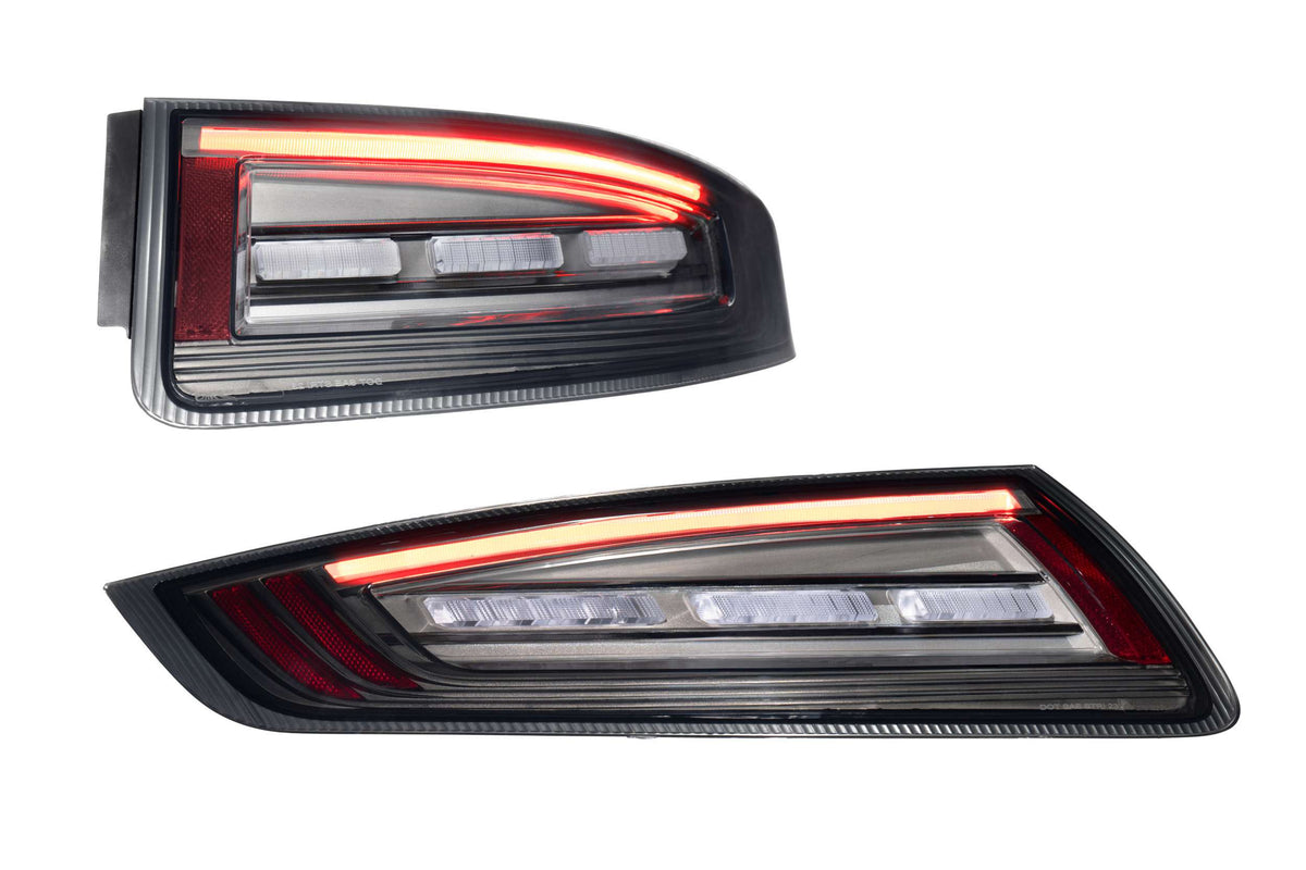 Morimoto - XB LED Tail Lights: Porsche 997.1 (05-08) (Smoked / Set) - LF745