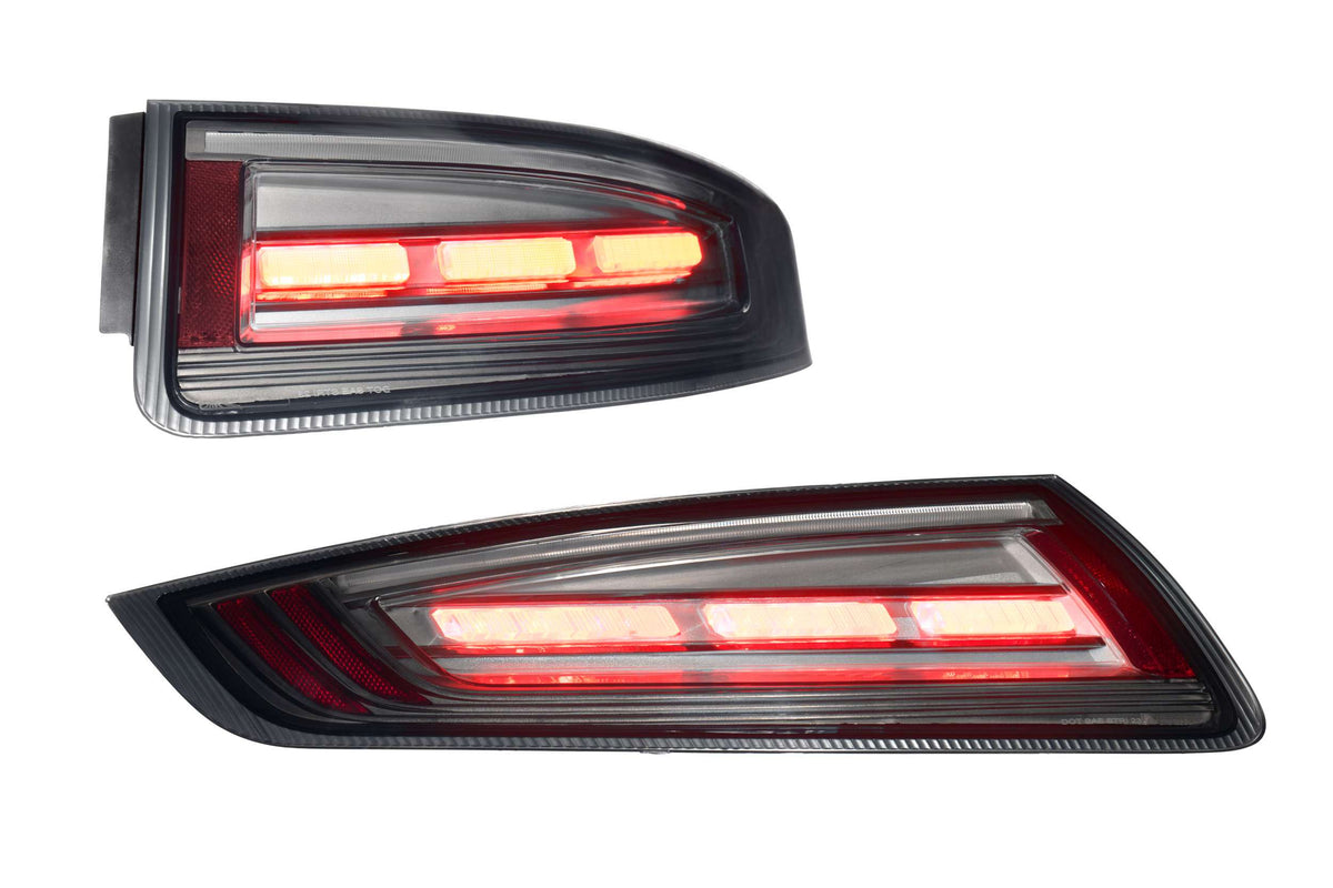 Morimoto - XB LED Tail Lights: Porsche 997.1 (05-08) (Smoked / Set) - LF745