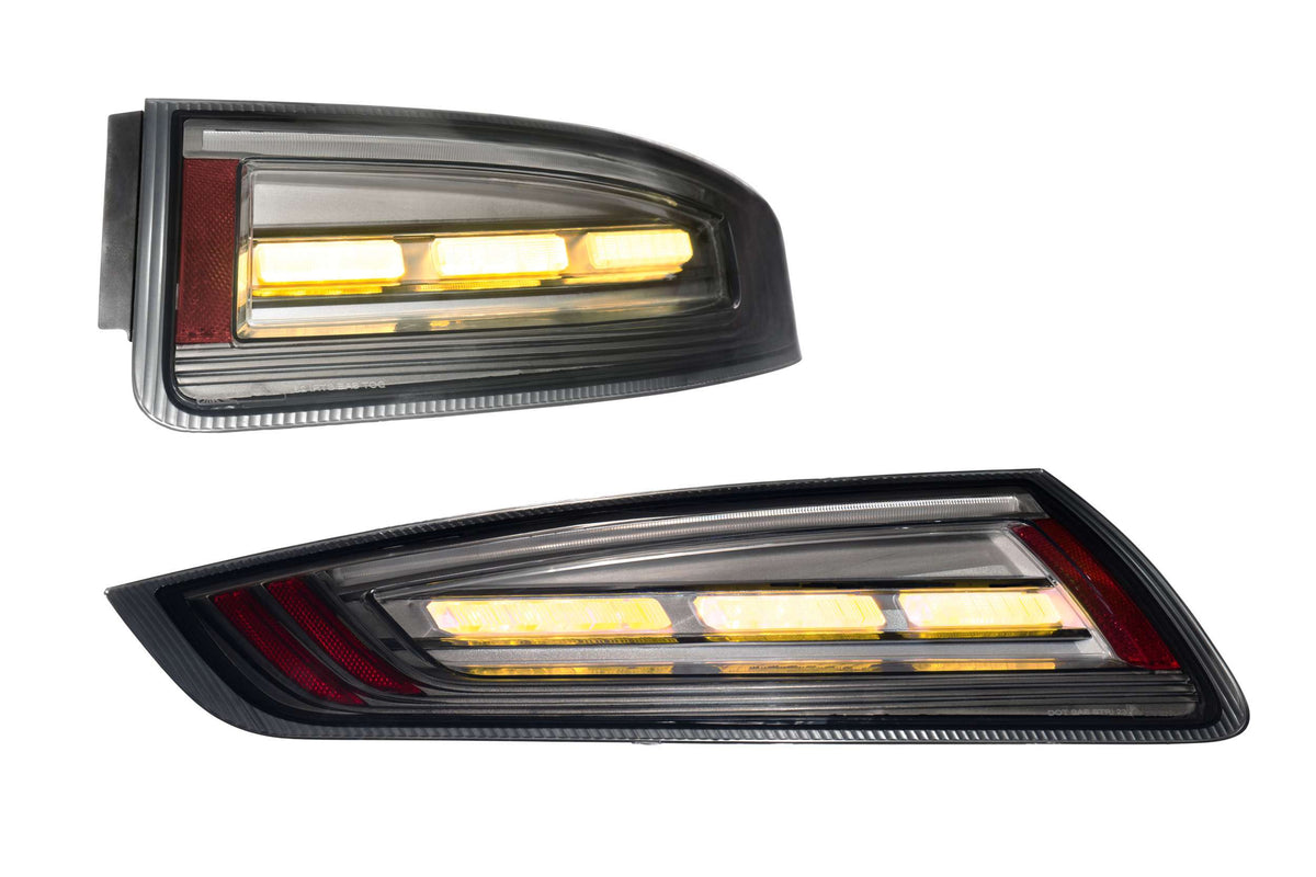 Morimoto - XB LED Tail Lights: Porsche 997.1 (05-08) (Smoked / Set) - LF745