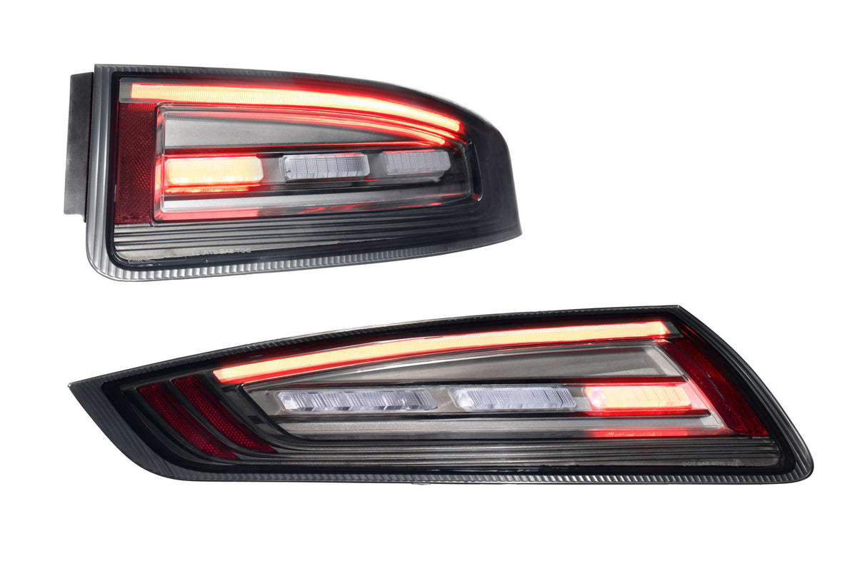 Morimoto - XB LED Tail Lights: Porsche 997.1 (05-08) (Smoked / Set) - LF745