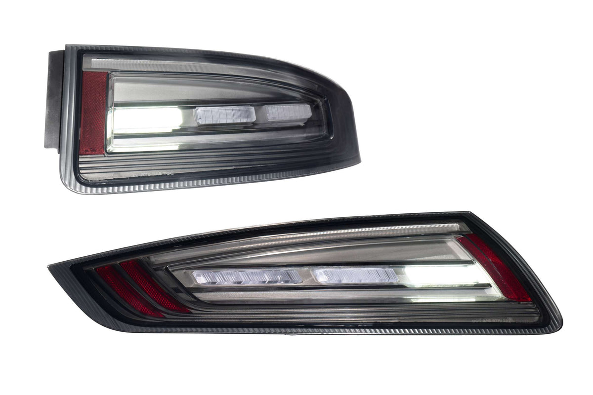 Morimoto - XB LED Tail Lights: Porsche 997.1 (05-08) (Smoked / Set) - LF745