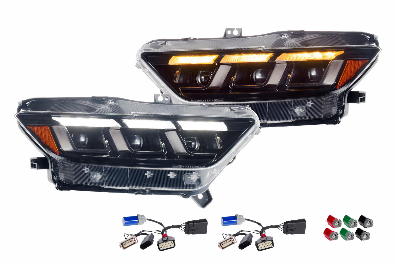 Morimoto - XB LED Headlights: Ford Mustang (15-17) (Gen II / Set) - LF2-410