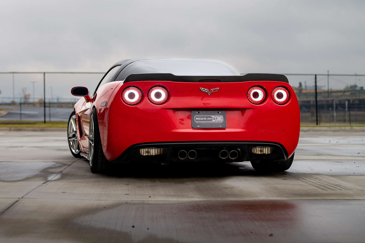 Morimoto - XB LED Tail Lights: Corvette C6 (05-13) (Gen II) (Red / Set) - LF467