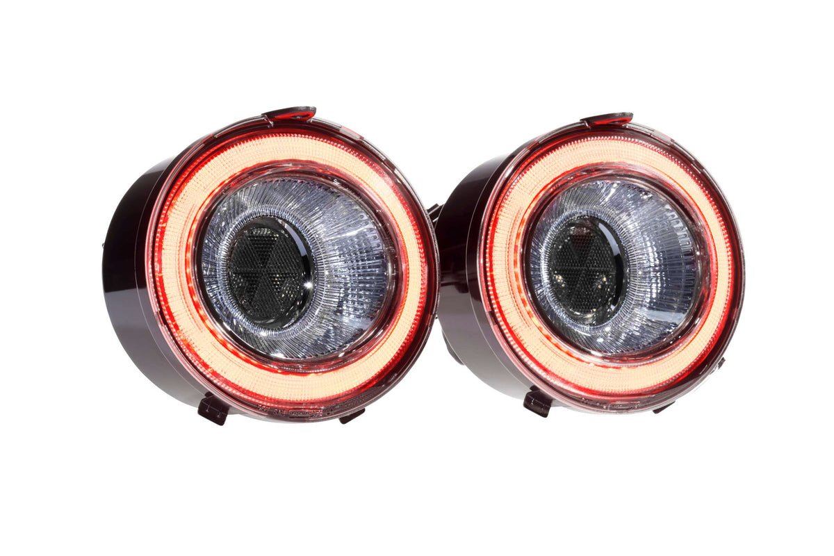 Morimoto - XB LED Tail Lights: Corvette C6 (05-13) (Gen II) (Smoked / Set) - LF466
