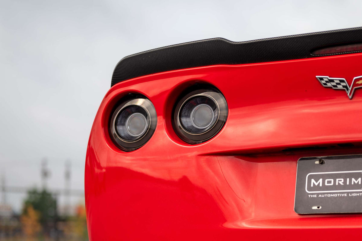 Morimoto - XB LED Tail Lights: Corvette C6 (05-13) (Gen II) (Smoked / Set) - LF466