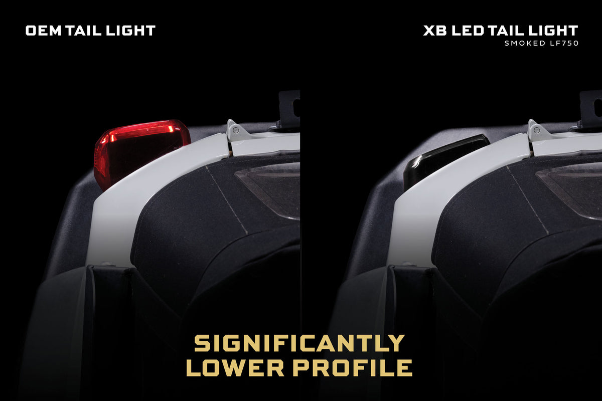 Morimoto - XB LED Tail Lights: Ford Bronco (2021+) (Smoked / Set) - LF750