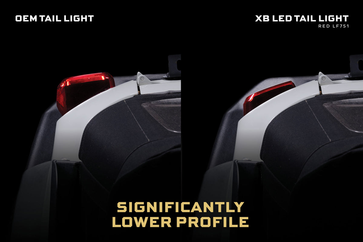 Morimoto - XB LED Tail Lights: Ford Bronco (2021+) (Red / Set) - LF751