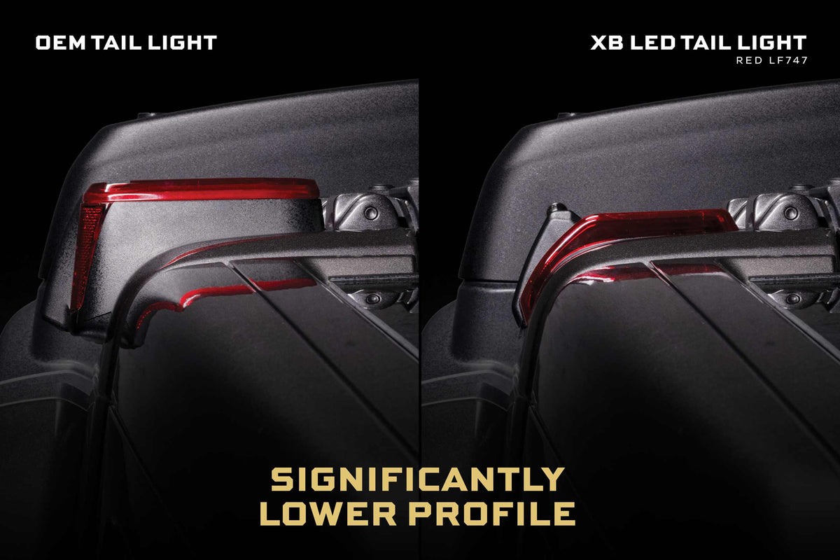 Morimoto - XB LED Tail Lights: Jeep Wrangler JL (18+ / Red Lens / Set) - LF747