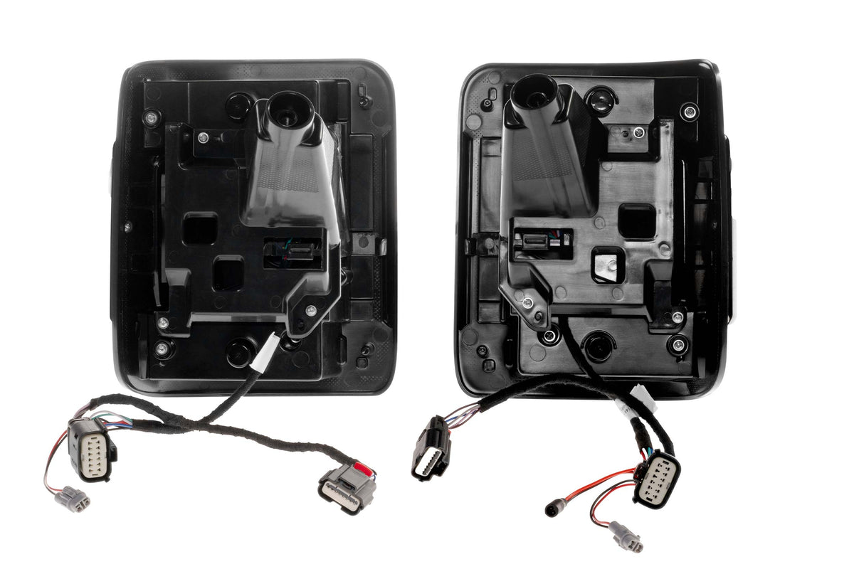 Morimoto - XB LED Tail Lights: Jeep Wrangler JL (18+ / Red Lens / Set) - LF747