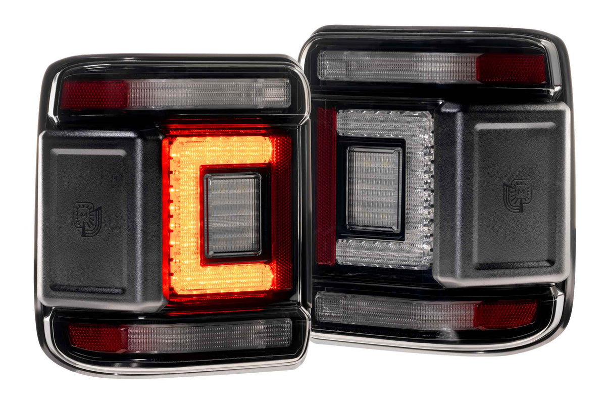 Morimoto - XB LED Tail Lights: Jeep Wrangler JL (18+ / Smoked Lens / Set) - LF746