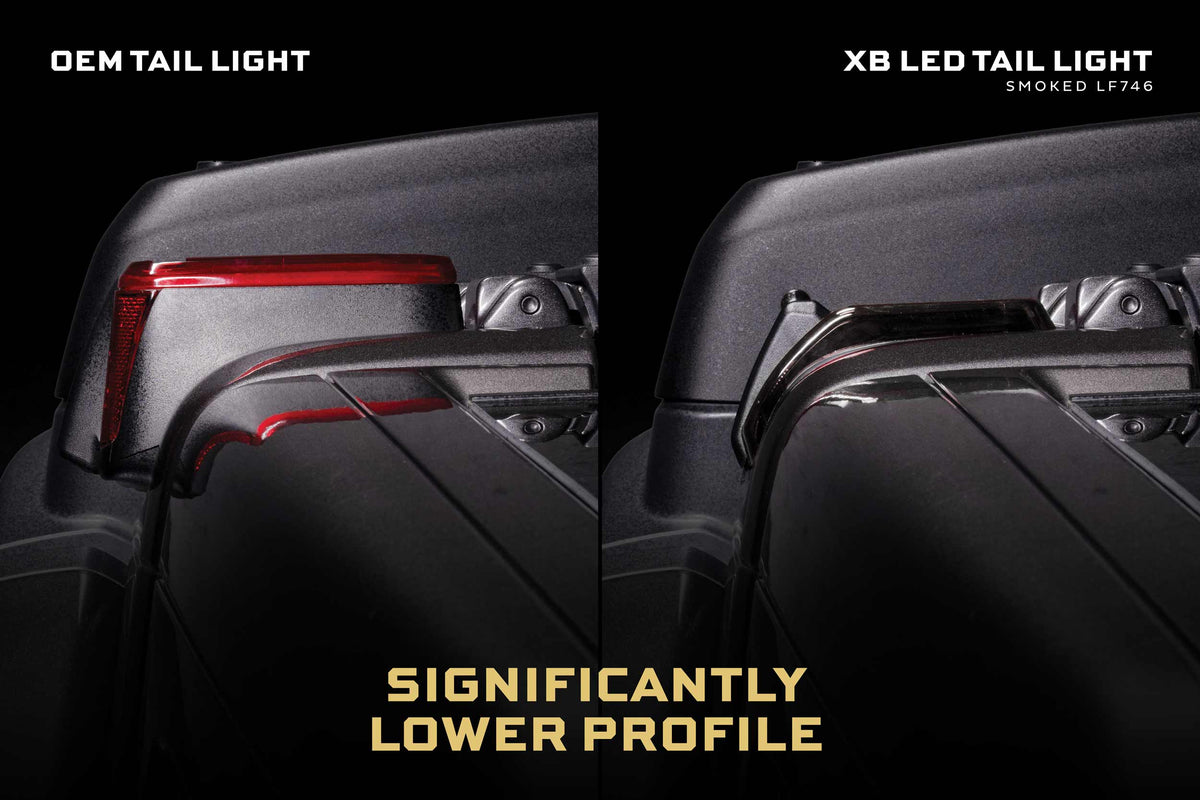 Morimoto - XB LED Tail Lights: Jeep Wrangler JL (18+ / Smoked Lens / Set) - LF746