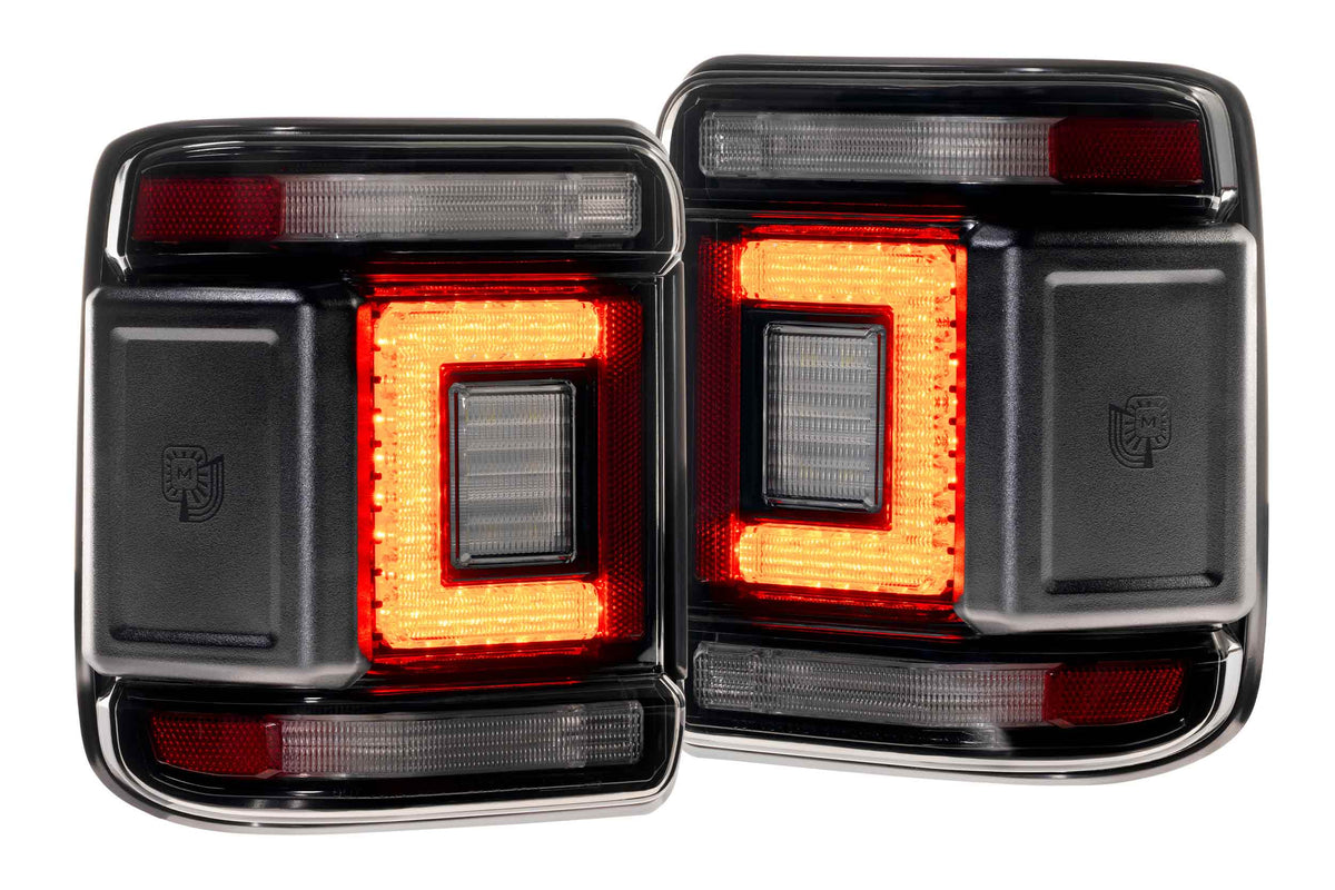 Morimoto - XB LED Tail Lights: Jeep Wrangler JL (18+ / Smoked Lens / Set) - LF746
