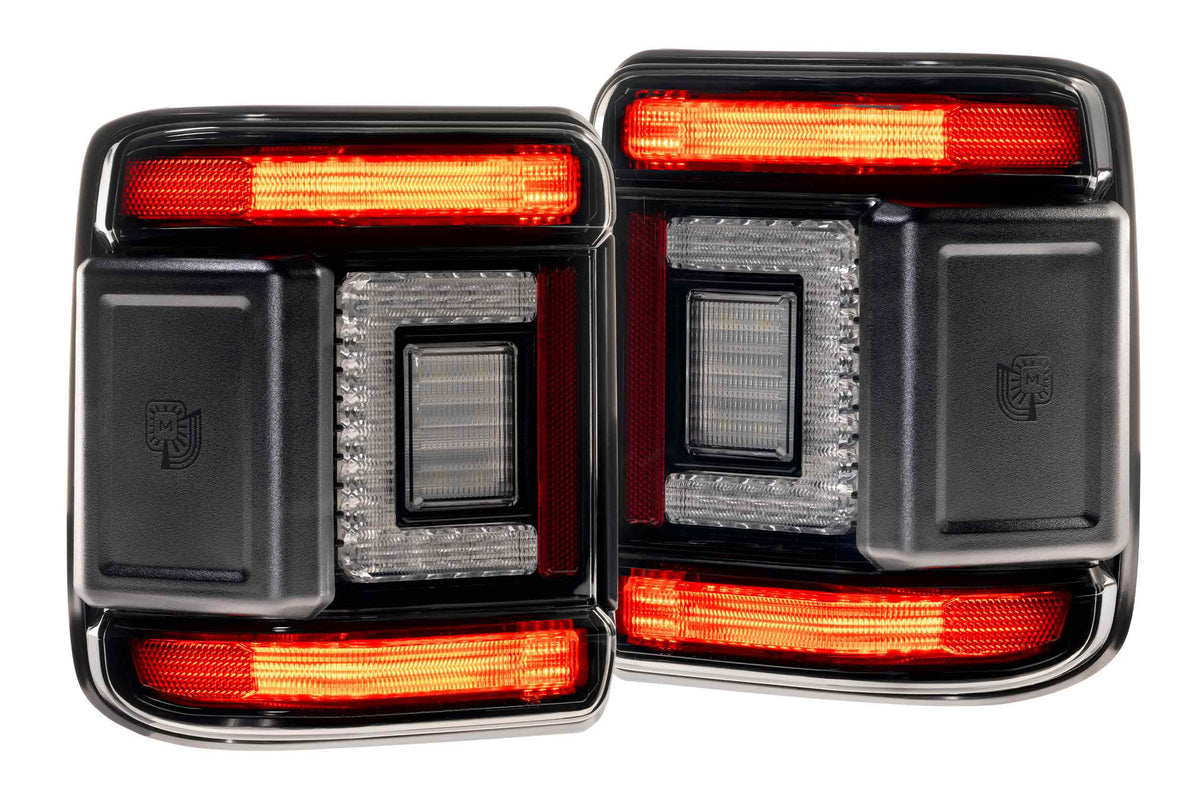 Morimoto - XB LED Tail Lights: Jeep Wrangler JL (18+ / Smoked Lens / Set) - LF746