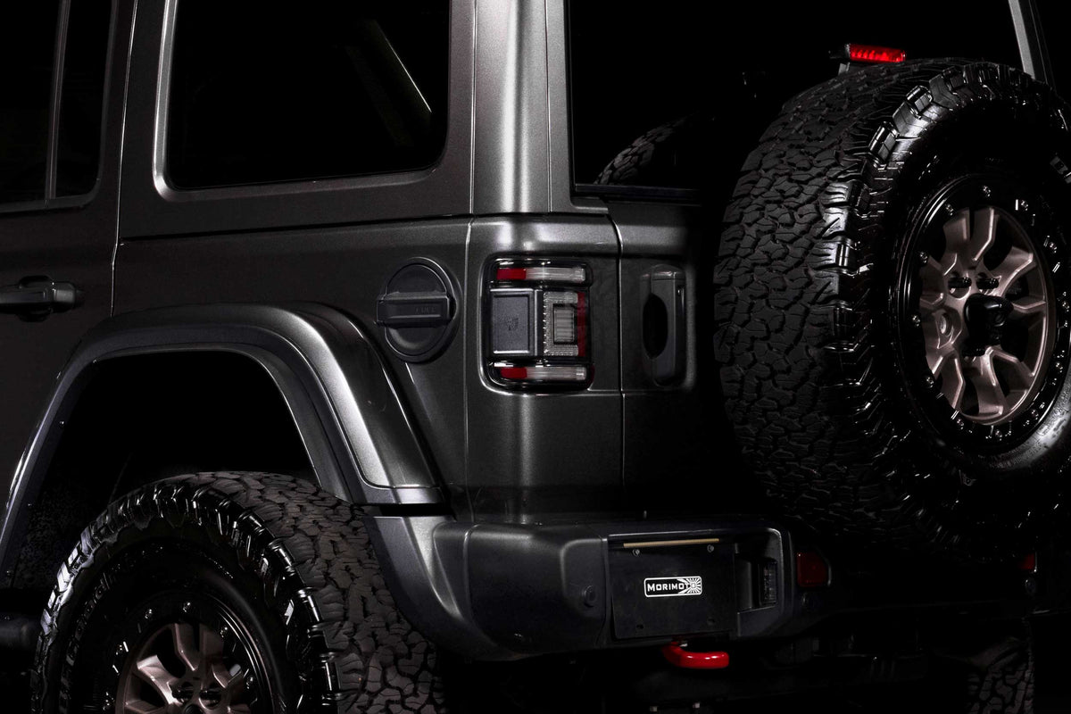 Morimoto - XB LED Tail Lights: Jeep Wrangler JL (18+ / Smoked Lens / Set) - LF746
