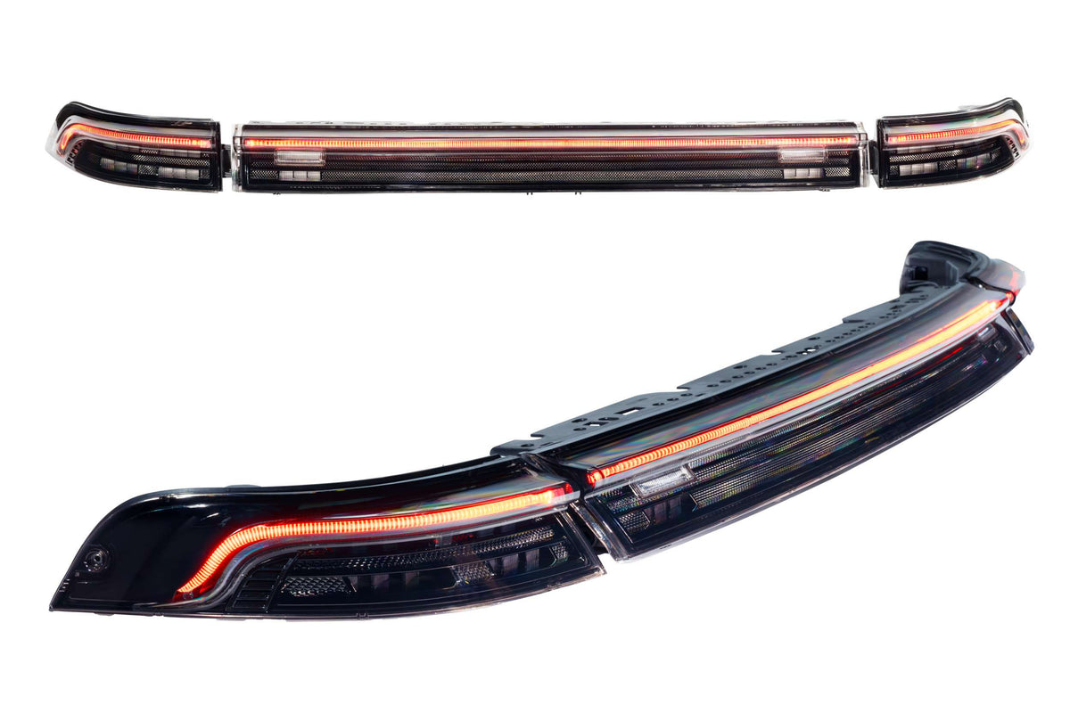 Morimoto - XB LED Tail Lights: Porsche 993 (Smoked / Set) - LF991