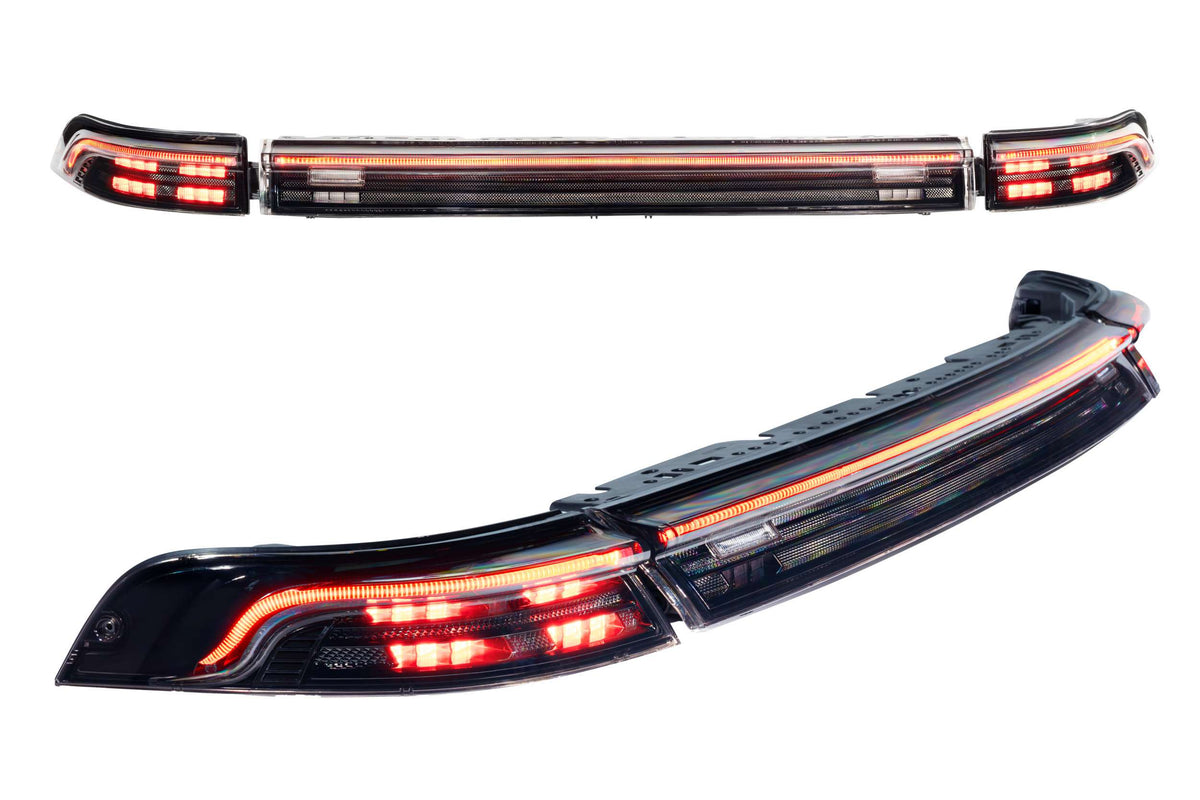Morimoto - XB LED Tail Lights: Porsche 993 (Smoked / Set) - LF991