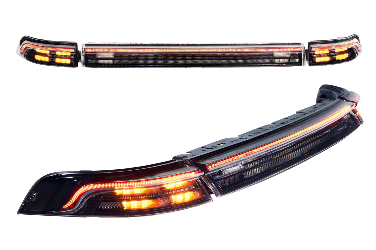 Morimoto - XB LED Tail Lights: Porsche 993 (Smoked / Set) - LF991