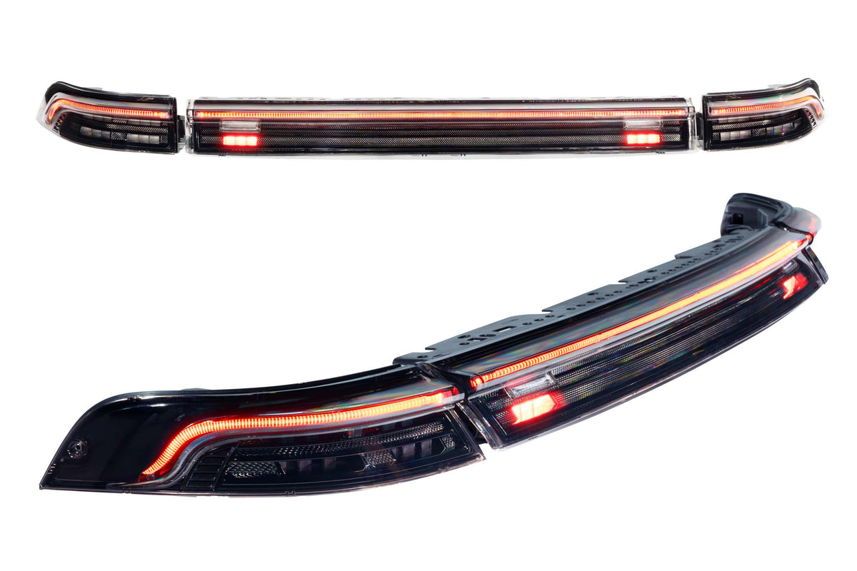 Morimoto - XB LED Tail Lights: Porsche 993 (Smoked / Set) - LF991