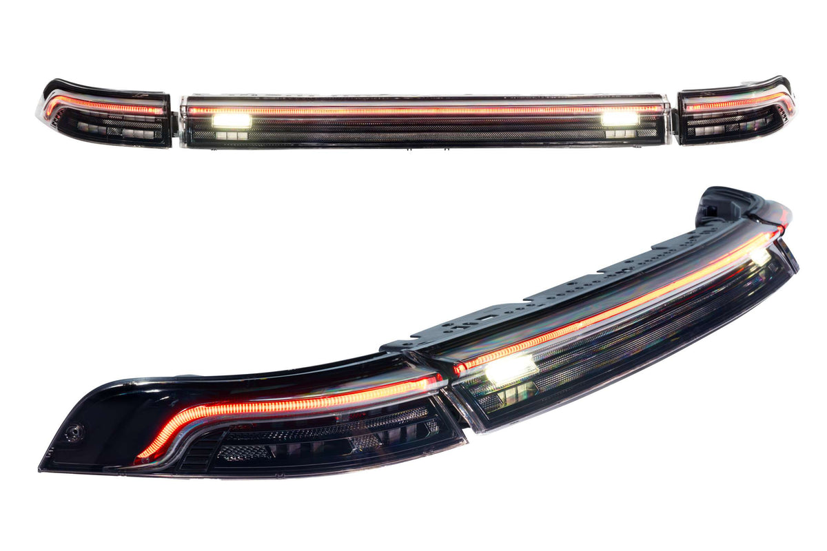 Morimoto - XB LED Tail Lights: Porsche 993 (Smoked / Set) - LF991