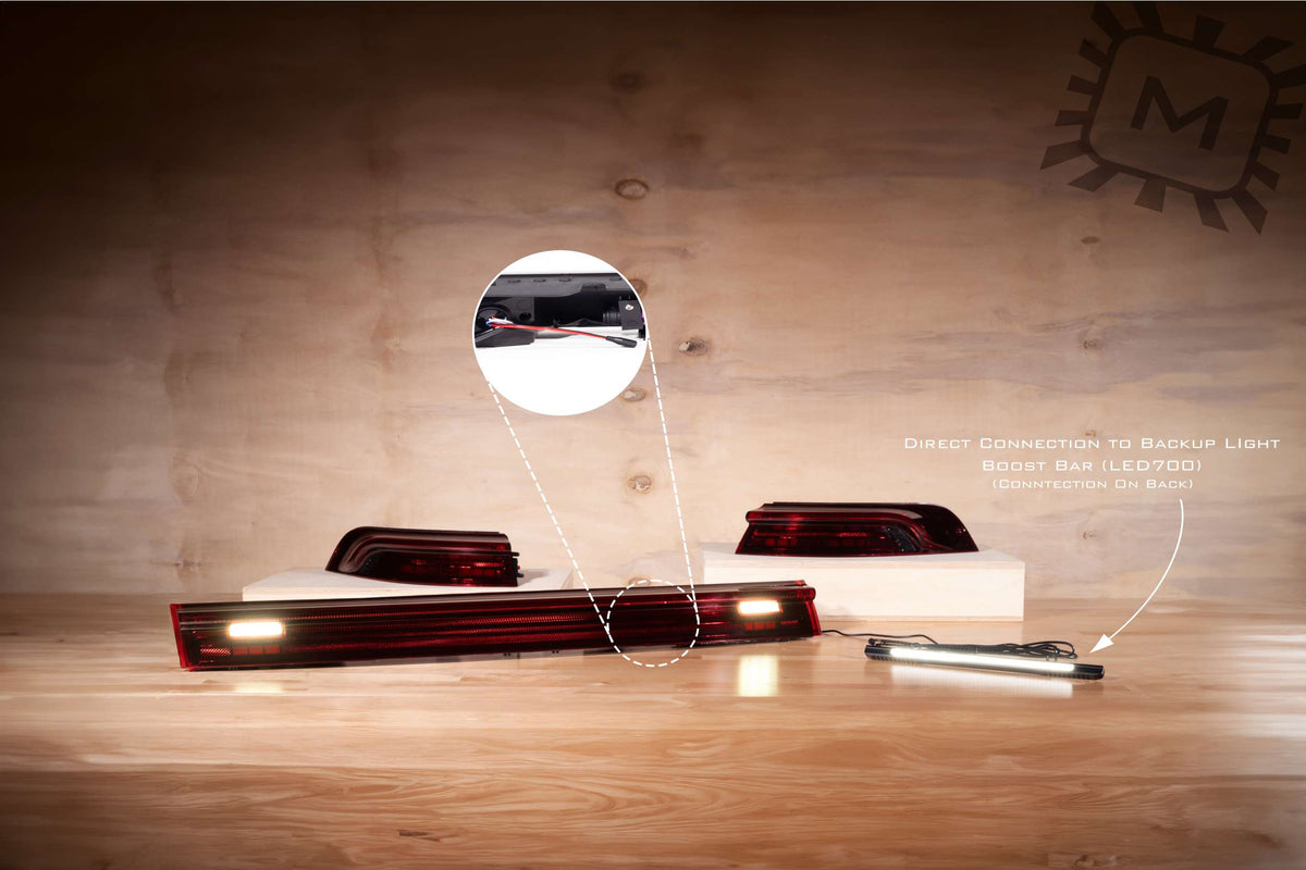 Morimoto - XB LED Tail Lights: Porsche 993 (Smoked / Set) - LF991