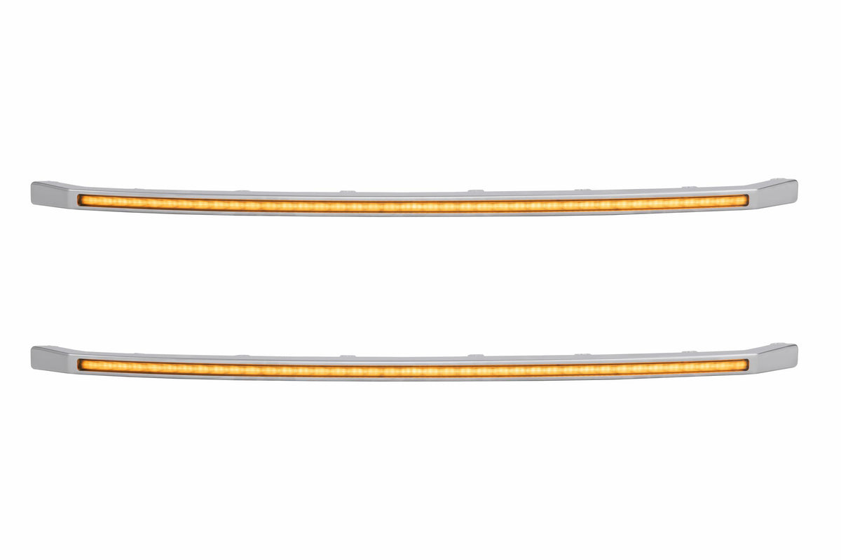Morimoto - XBG LED DRL Grille Inserts: Ford Super Duty Platinum (20-22) (Amber) - XBG26