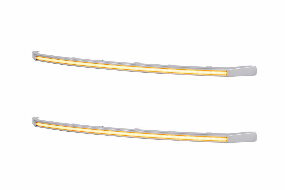Morimoto - XBG LED DRL Grille Inserts: Ford Super Duty Platinum (20-22) (Amber) - XBG26