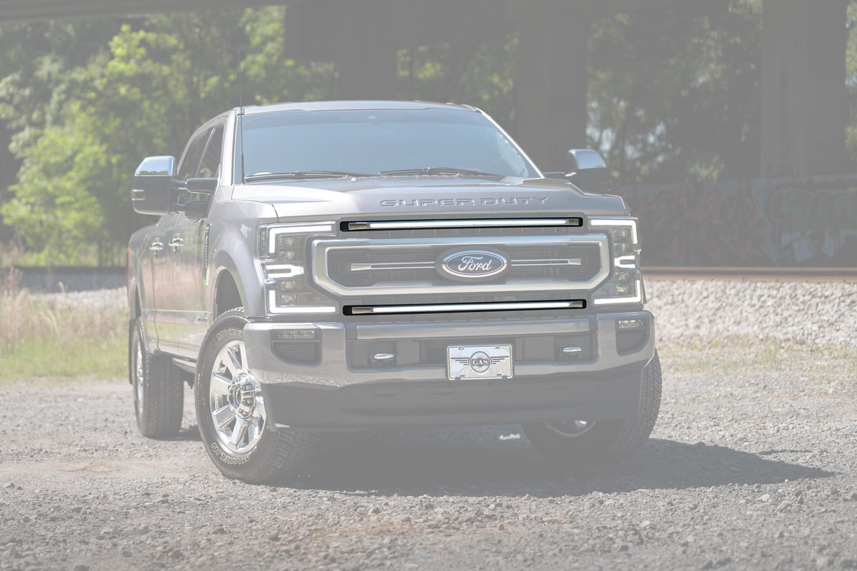 Morimoto - XBG LED DRL Grille Inserts: Ford Super Duty Platinum (20-22) (White) - XBG25